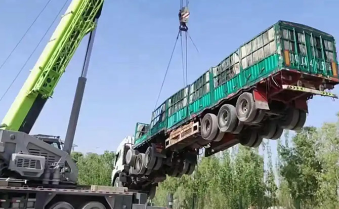 冠县道路脱困救援案例